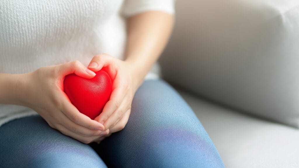 person with heart diseas